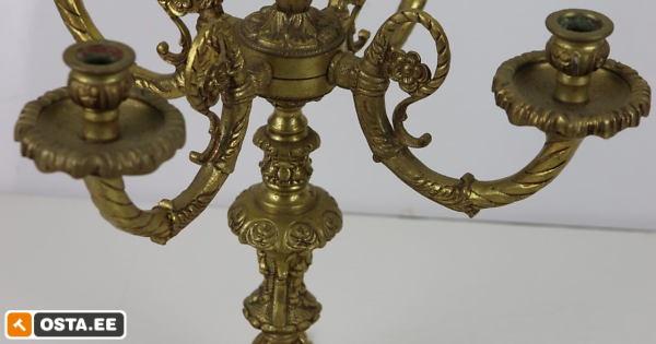 Pronksist küünlajalg. (243317828) - Osta.ee