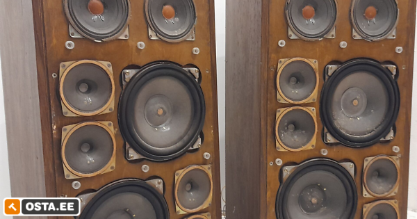 Vanad kõlarid kõrgusega 70 cm. 2 tükki. (243389451) - Osta.ee