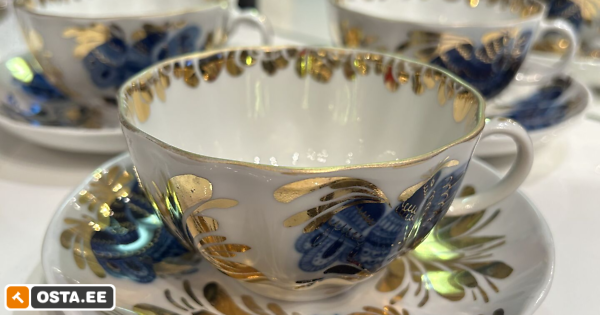 Lomonosov LFZ portselan teeduo Kuldne aed (241755388) - Osta.ee