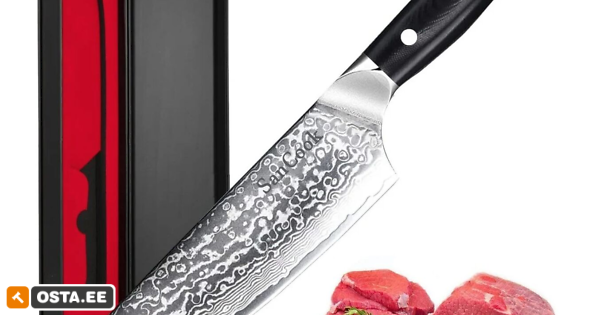 SanCook Knife Damaskuse kööginuga, 20cm, Jaapani nuga VG10 (204660682) - Osta.ee