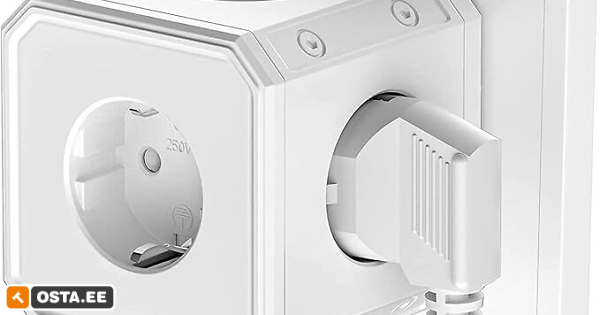 5 socket cube, 4000 W Max/2500 rated power (235261627) - Osta.ee