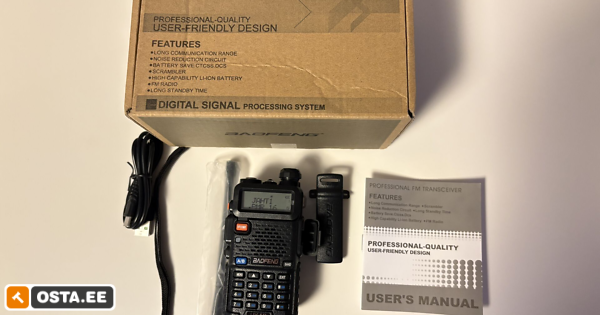 Raadiosaatja Baofeng (247171652) - Osta.ee