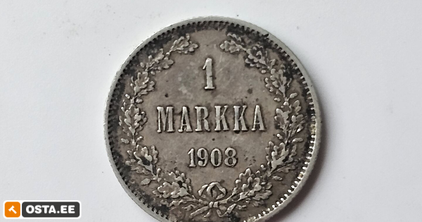 1markka, 1908 (212470790) - Osta.ee