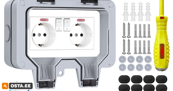 UUS! Välispistiku pesa IP66 (240740451) - Osta.ee