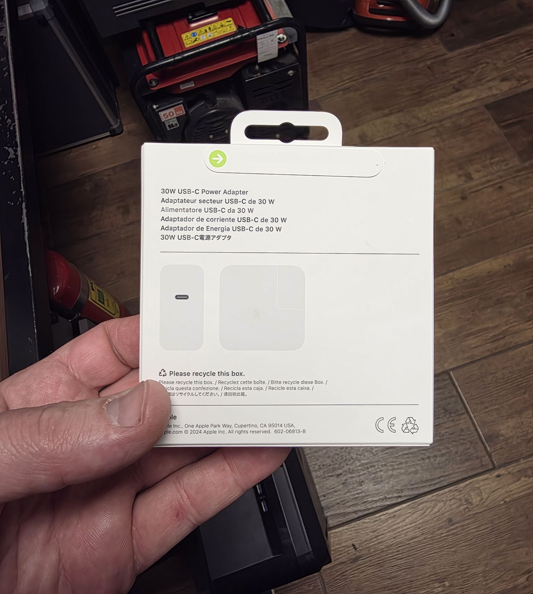 Apple USB-C 30W adapter laadija