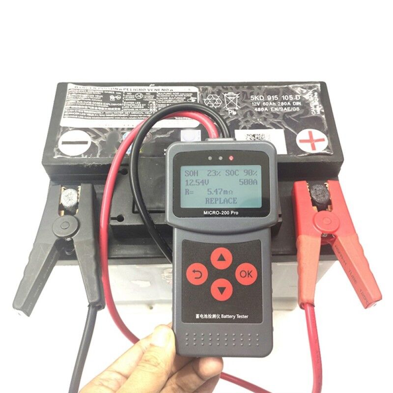 12V/24V 3-220Ah aku Tester Battery Analyzer MICRO-200PRO (162990017) 