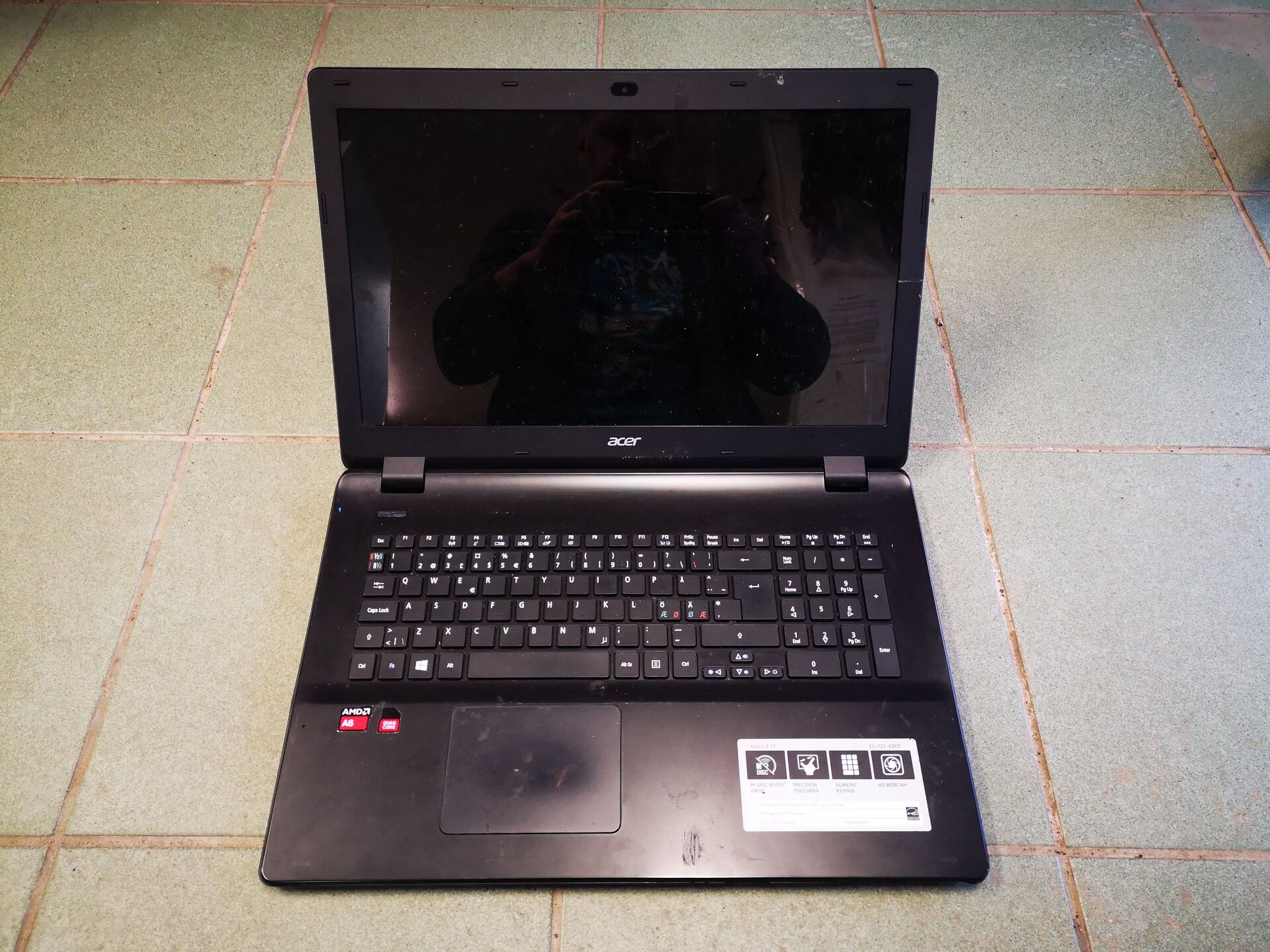 Acer Aspire E17 AMD A6 6310 (N058) (134549364) - Osta.ee