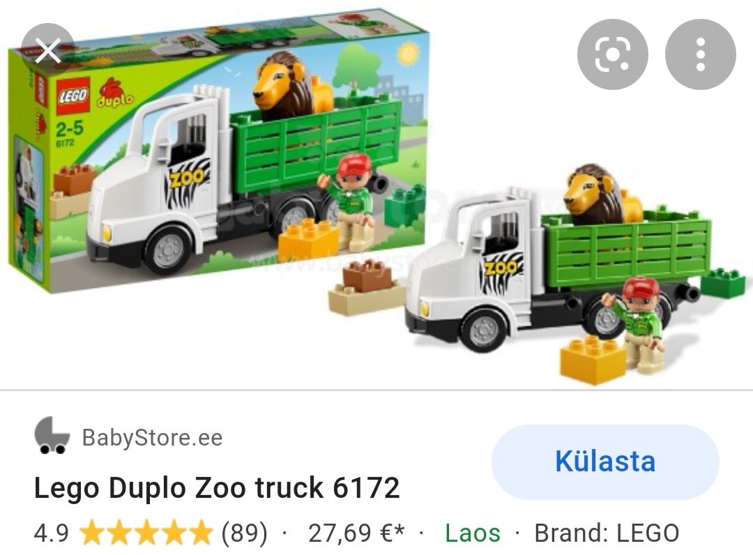 Lego duplo zoo:) (161482123) - Osta.ee