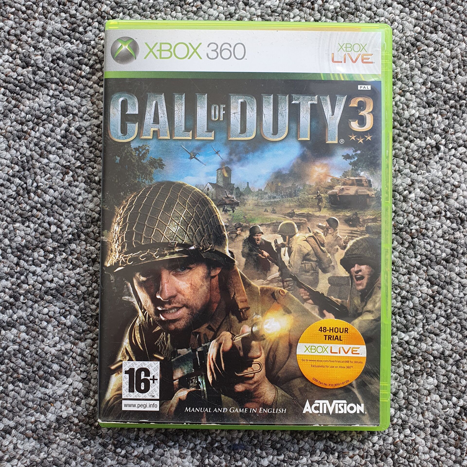 Xbox 360 Call of duty 3 (140049177) - Osta.ee