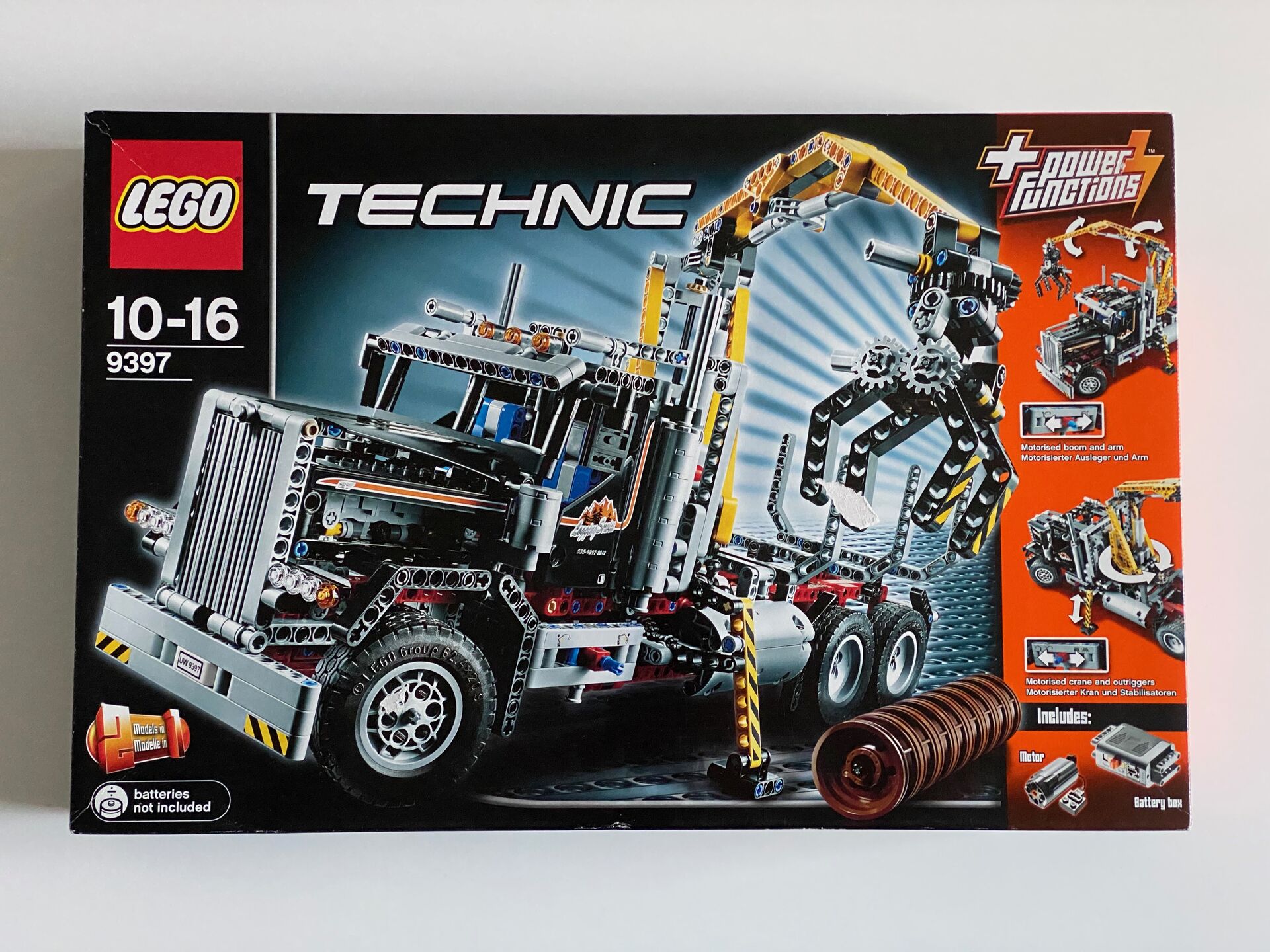 Lego Technic 9397 Logging Truck Лего Техник Лесовоз (183895643) - Osta.ee