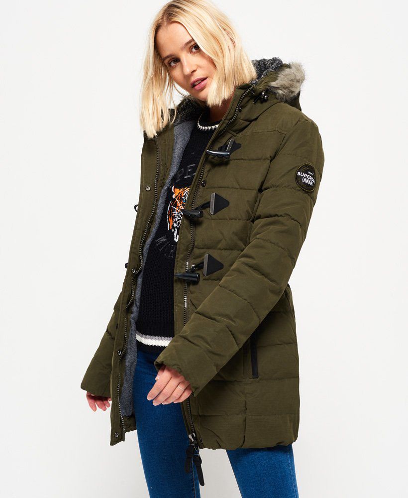 superdry tall toggle puffer jacket