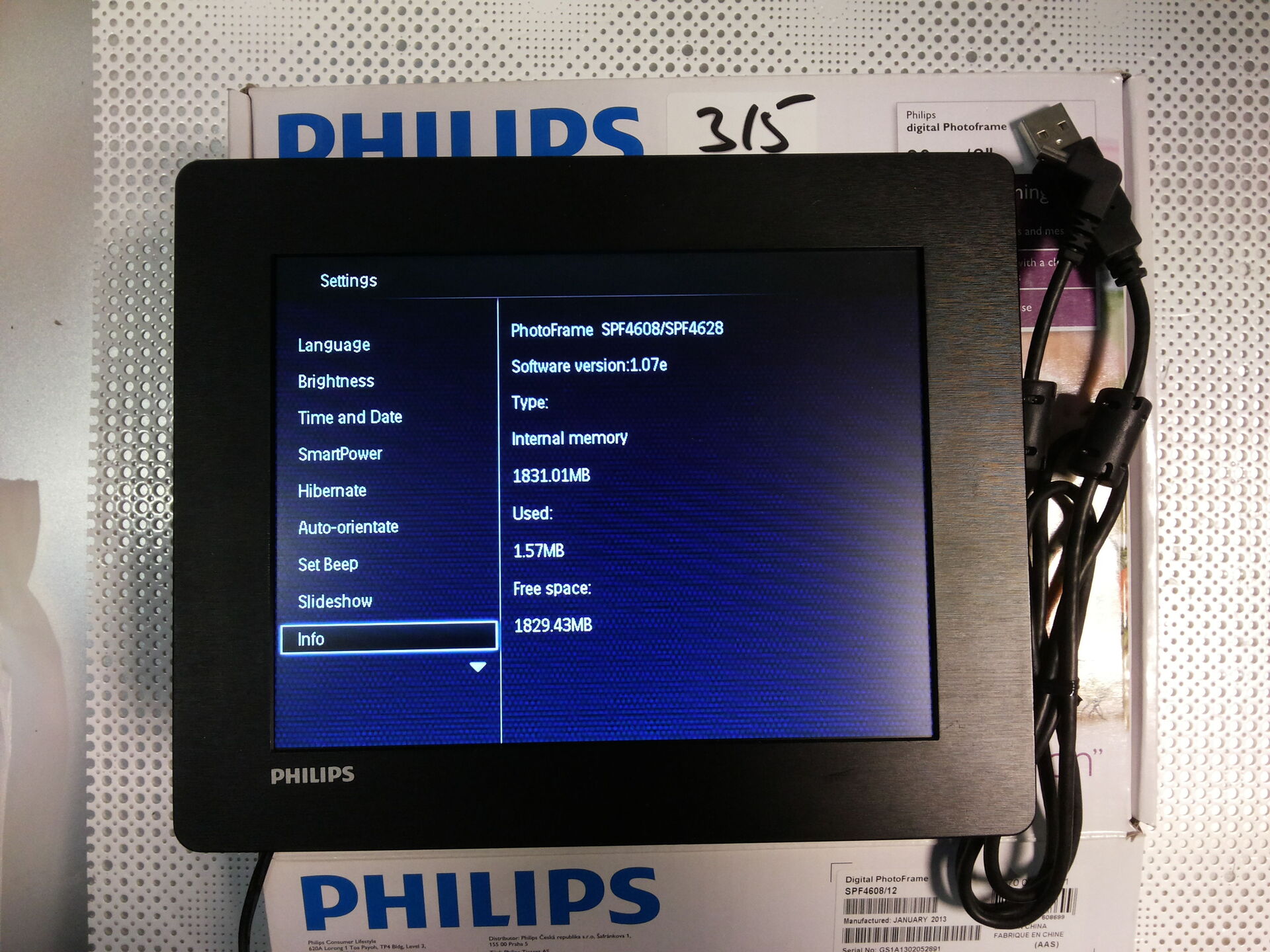 philips digital photo frame