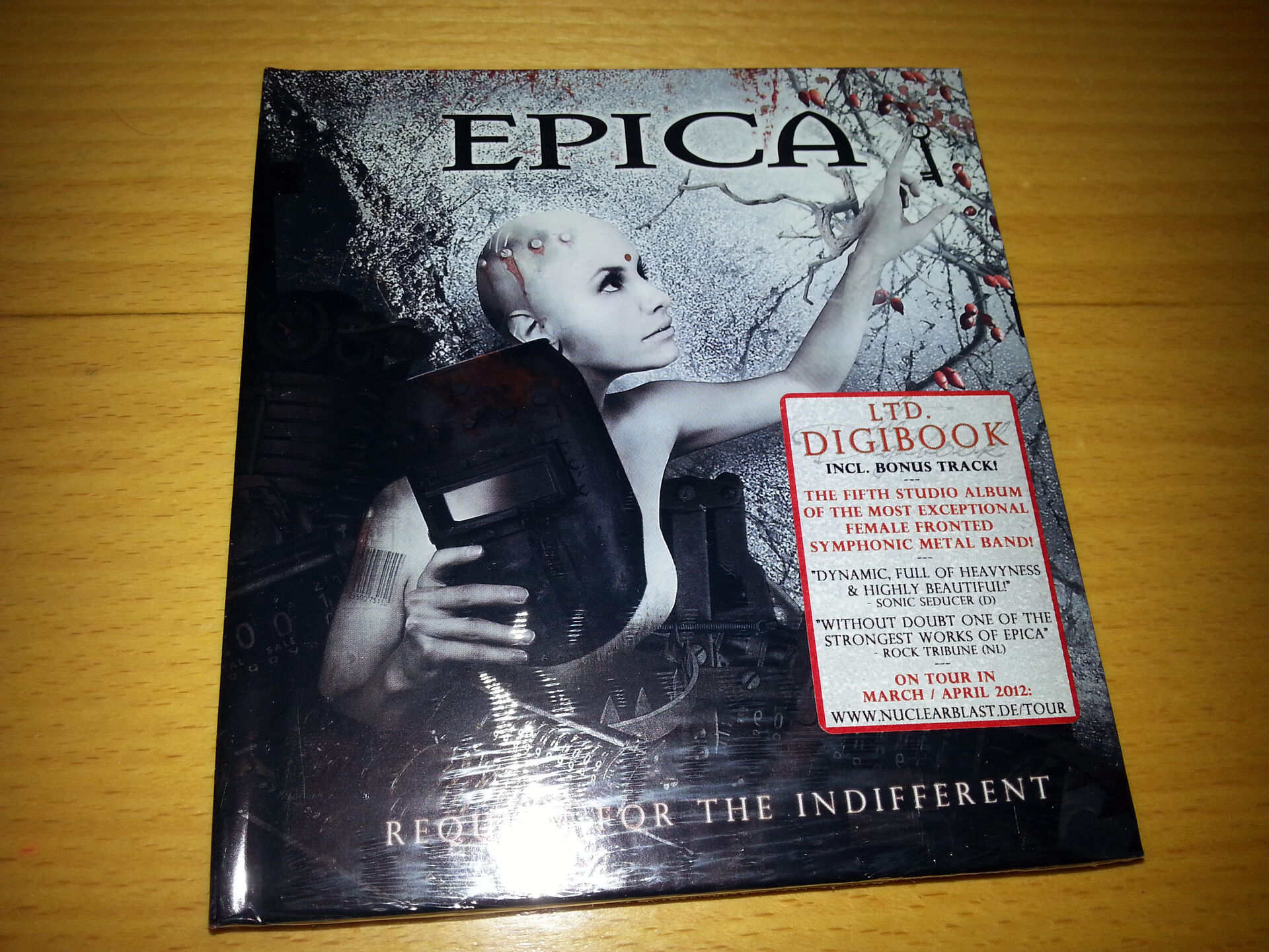 Cd Epica Requiem For The Indifferent - Novo!!