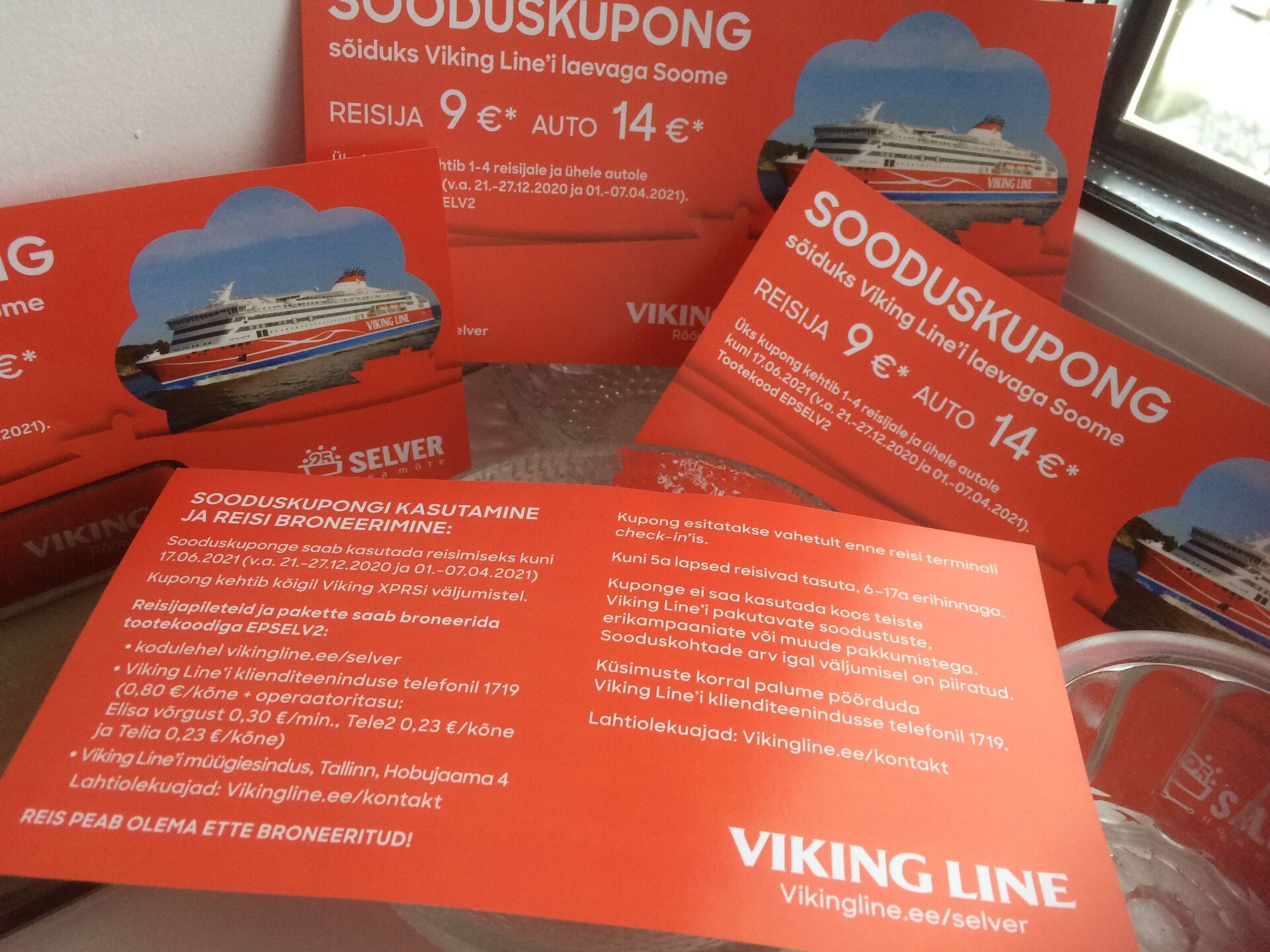 Viking line sooduskupong soodsalt Soome (150373527) 